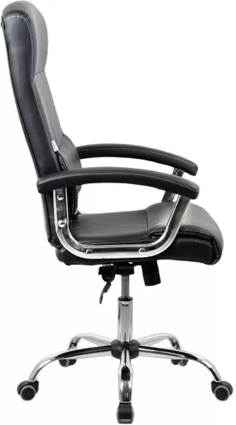 Офисное кресло King Style SHL-2 Sane PU Chrome (черный) фото