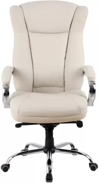 Офисное кресло King Style SHL-7-1 Hildi PU Chrome (кремовый) фото