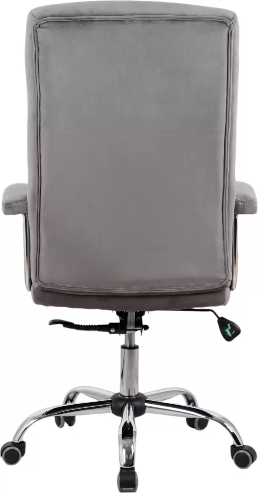 Офисное кресло King Style SHL-8 Sane Velvet Chrome (велюр, серый) фото