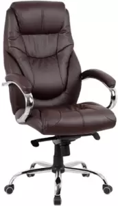 Офисное кресло King Style SHL-9-2 Tonpo PU Chrome (коричневый)