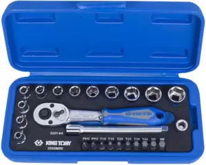 Набор головок King Tony 2525MRE (25 предметов) фото