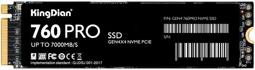 KingDian G48 760PRO 1Tb G48-760PRO-NVME-M.2-1TB