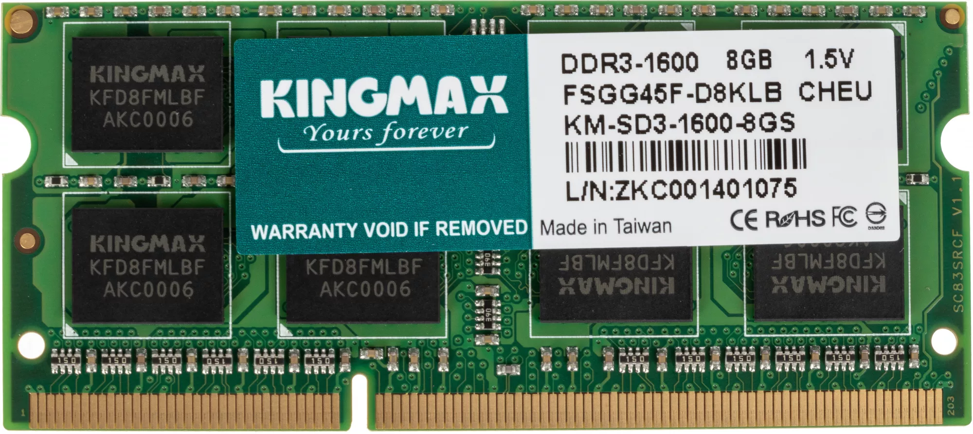 KingMax KM-SD3-1600-8GS