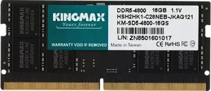 Оперативная память Kingmax KM-SD5-4800-16GS фото