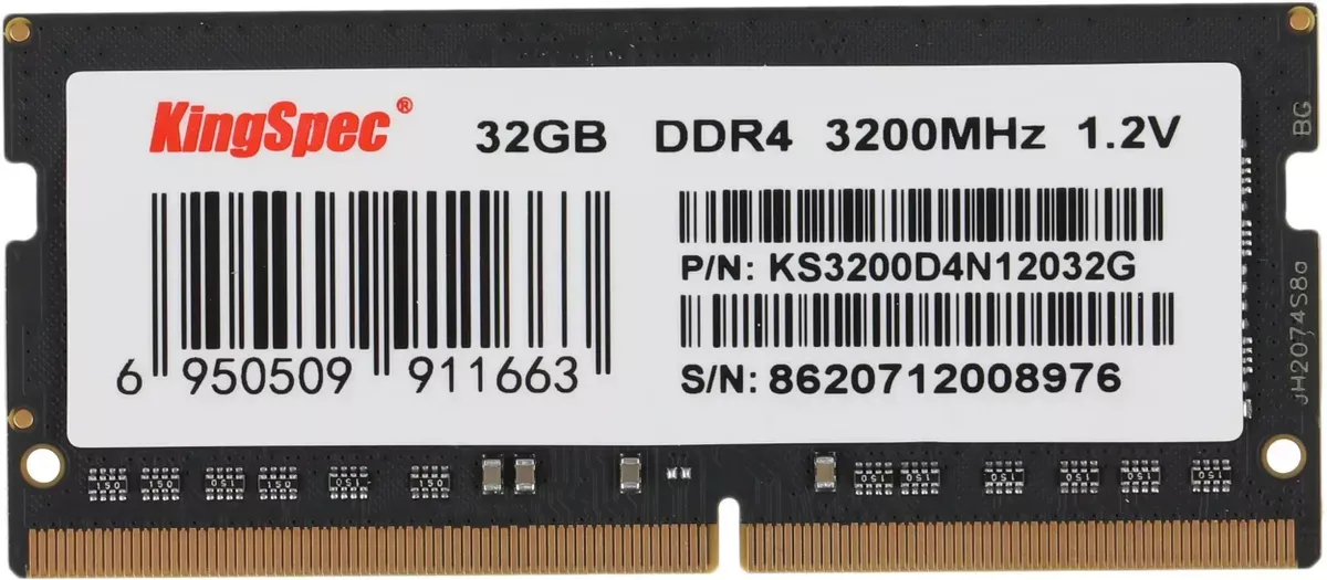 KingSpec 32ГБ DDR4 SODIMM 3200 МГц KS3200D4N12032G