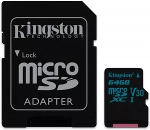 Карта памяти Kingston Canvas Go! microSDXC 64Gb (SDCG2/64GB) фото