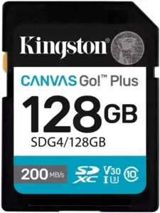 Карта памяти Kingston Canvas Go! Plus SDXC 128GB SDG4/128GB фото