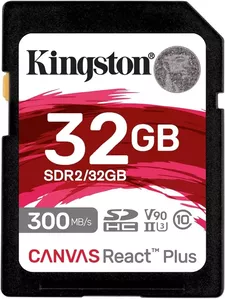 Карта памяти Kingston Canvas React Plus SDHC 32GB фото