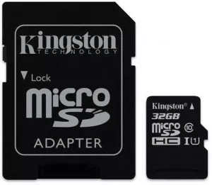 Карта памяти Kingston Canvas Select microSDHC 32Gb (SDCS/32GB) фото