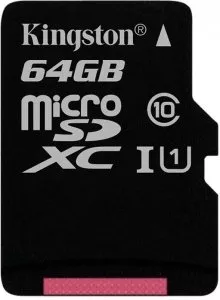 Карта памяти Kingston Canvas Select microSDXC 64Gb (SDCS/64GBSP) фото