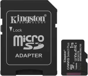 Карта памяти Kingston Canvas Select Plus microSDXC 1TB SDCS3/1TB (с адаптером) фото