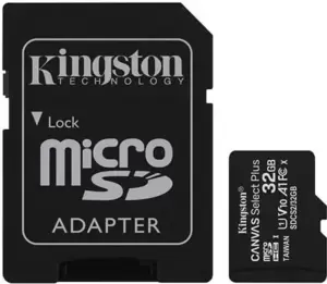 Карта памяти Kingston Canvas Select Plus microSDXC 32Gb (SDCG3/32GB) фото