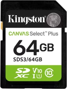 Карта памяти Kingston Canvas Select Plus SDXC 64GB SDS3/64GB icon