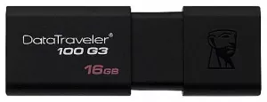USB-флэш накопитель Kingston DataTraveler 100 G3 16GB (DT100G3/16GB)  фото
