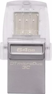 USB-флэш накопитель Kingston DataTraveler microDuo 3C 64GB (DTDUO3C/64Gb) фото