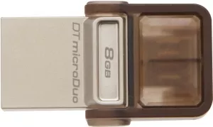 USB-флэш накопитель Kingston DataTraveler microDuo 8GB (DTDUO/8GB) фото