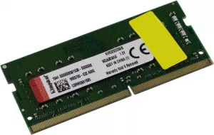 Модуль памяти Kingston DDR4 SO-DIMM 3200Mhz PC25600 CL22 8Gb KVR32S22S8/8 фото