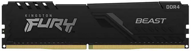 Оперативная память Kingston FURY Beast 2x16GB DDR4 PC4-29800 KF437C19BB1K2/32 фото 3