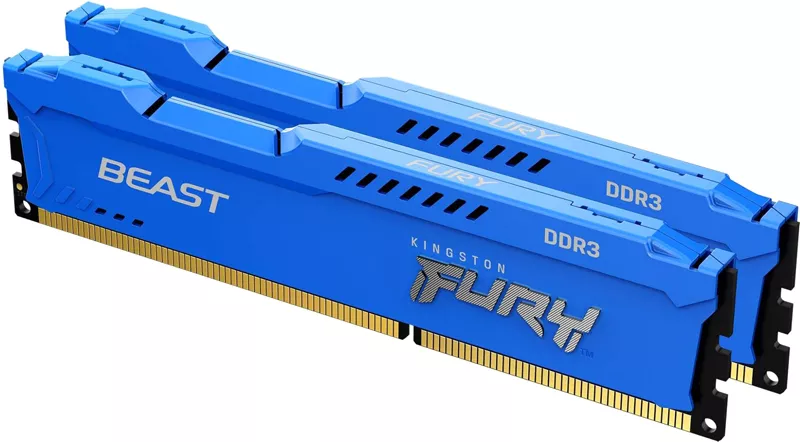 Оперативная память Kingston FURY Beast 2x4GB DDR3 PC3-12800 KF316C10BK2/8 фото