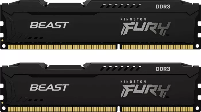Оперативная память Kingston FURY Beast 2x4GB DDR3 PC3-14900 KF318C10BBK2/8 фото 2