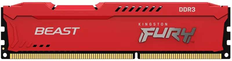 Оперативная память Kingston FURY Beast 2x8GB DDR3 PC3-12800 KF316C10BRK2/16 фото 4