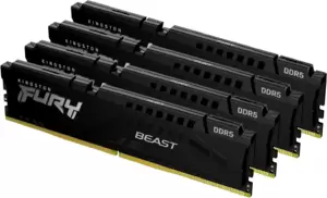 Оперативная память Kingston FURY Beast 4x16ГБ DDR5 5600МГц KF556C40BBK4-64