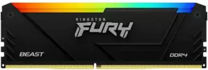 Оперативная память Kingston FURY Beast RGB 32ГБ DDR4 2666МГц KF426C16BB2A/32 фото