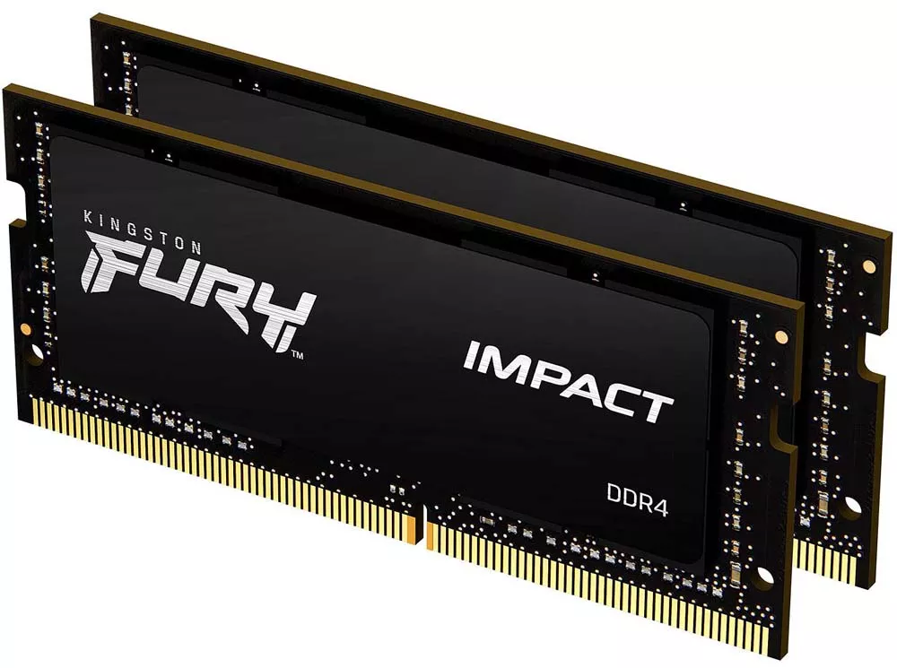 Оперативная память Kingston FURY Impact 2x32GB DDR4 SODIMM PC4-21300 KF426S16IBK2/64 фото 2