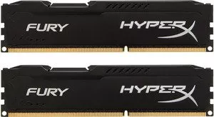 Комплект памяти HyperX Fury Black HX316C10FBK2/16 DDR3 PC-12800 2x8Gb фото