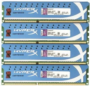 Комплект памяти HyperX Genesis KHX2133C11D3K4/16GX DDR3 PC3-17000 4x4Gb фото