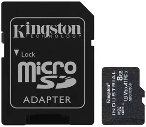 Карта памяти Kingston Industrial microSDHC 8Gb (SDCIT2/8GB) фото