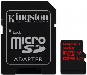 Карта памяти Kingston microSDHC 32Gb (SDCA3/32GB) фото