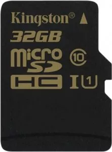 Карта памяти Kingston microSDHC 32Gb Class 10 UHS-I (SDCA10/32GBSP) фото