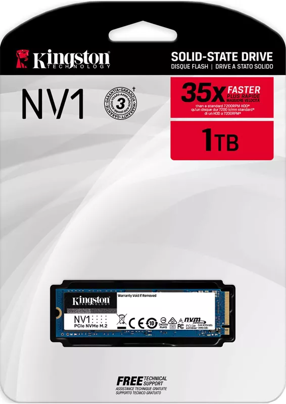 Жесткий диск SSD Kingston NV1 1TB SNVS/1000G фото 3