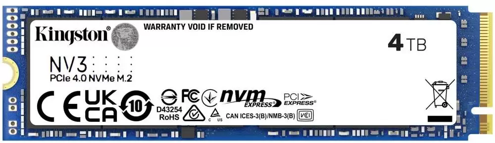 Kingston NV3 4TB SNV3S/4000GBK