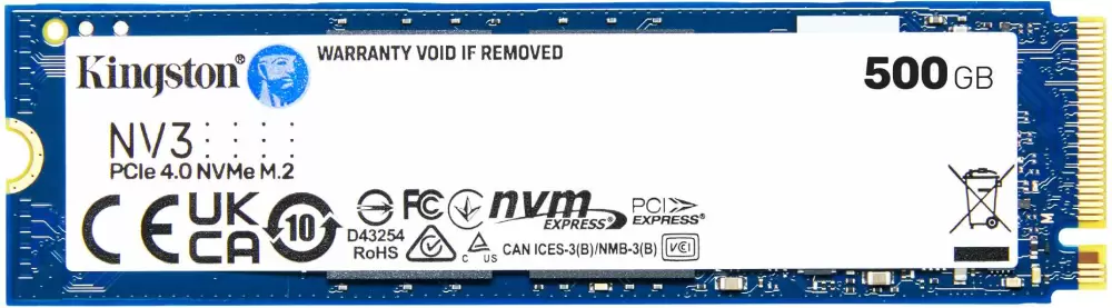 Kingston NV3 500GB SNV3S/500GBK