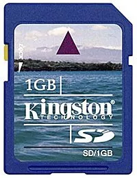 Карта памяти Kingston Standard Secure Digital Card 1GB SD/1GB фото