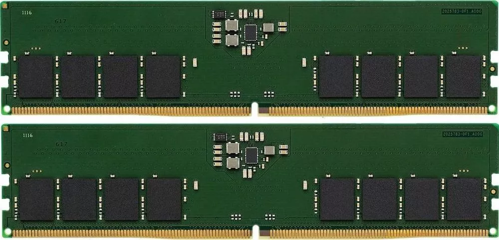 Оперативная память Kingston ValueRAM 2x16GB DDR5 PC5-38400 KVR48U40BS8K2-32 фото