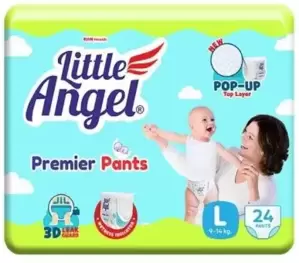 Подгузники-трусики Little Angel Baby Diaper Pants Premier Large (24 шт) фото