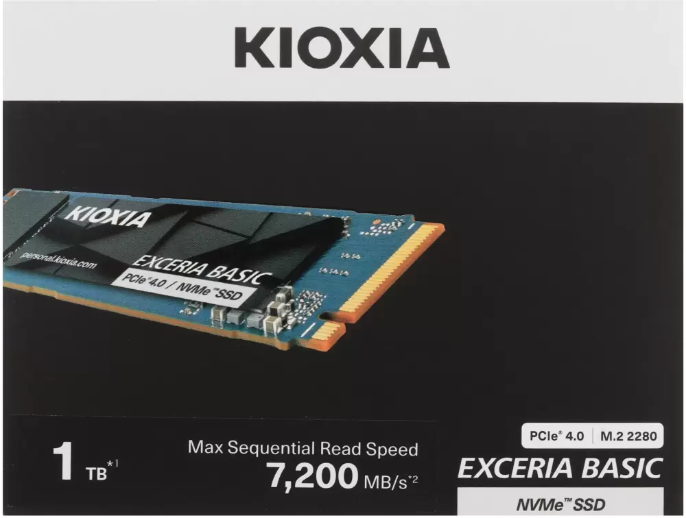 SSD KIOXIA Exceria Basic 1TB LSF10Z001TG8 фото 2