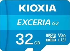Карта памяти Kioxia Exceria G2 microSDHC LMEX2L032GG4 32GB фото