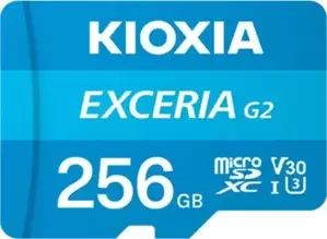 Карта памяти Kioxia Exceria G2 microSDXC LMEX2L256GG2 256GB (с адаптером) фото