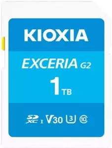 Карта памяти Kioxia Exceria G2 SDXC LNEX2L001TG4 1TB фото
