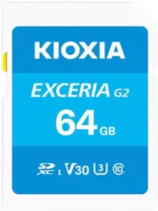 Карта памяти Kioxia Exceria G2 SDXC LNEX2L064GG4 64GB фото