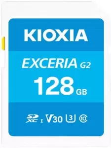 Карта памяти Kioxia Exceria G2 SDXC LNEX2L128GG4 128GB фото