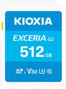 Карта памяти Kioxia Exceria G2 SDXC LNEX2L512GG4 512GB фото