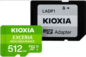 Карта памяти Kioxia Exceria High Endurance microSDXC LMHE1G512GG2 512GB (с адаптером) фото
