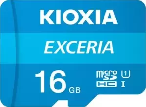 Карта памяти Kioxia Exceria microSDHC LMEX1L016GC4 16GB фото