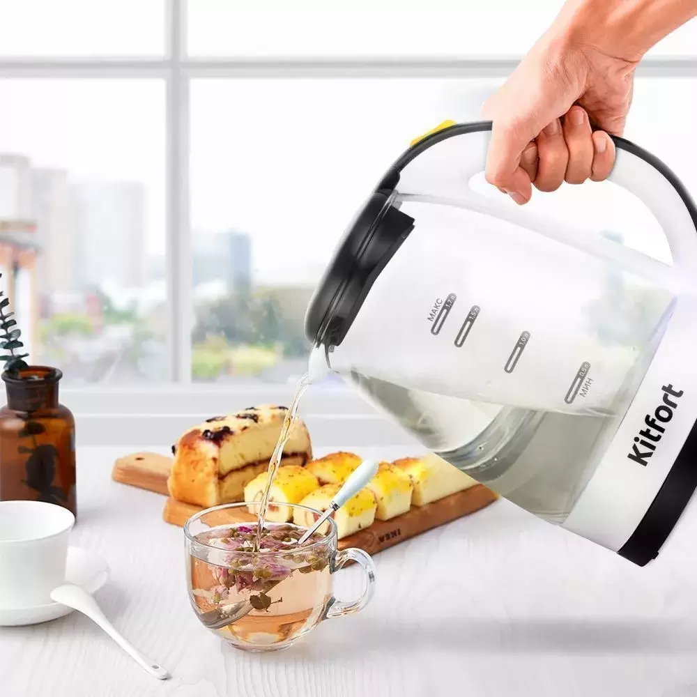 Электрочайник Kitfort KT-6637 фото