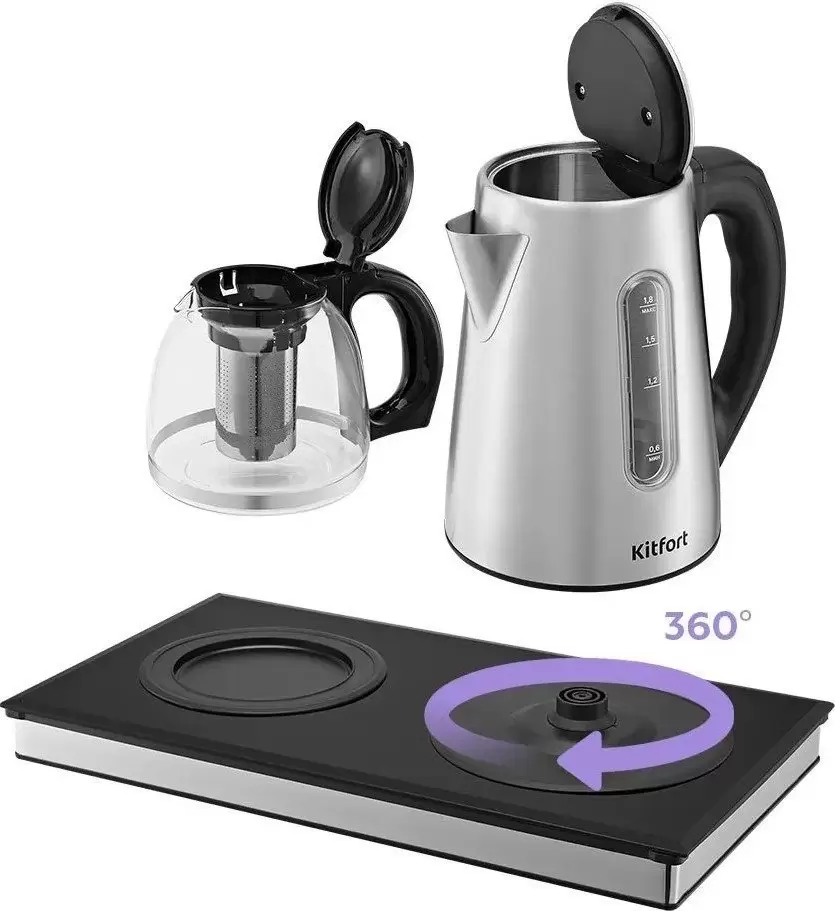 Электрический чайник Kitfort KT-6777 фото